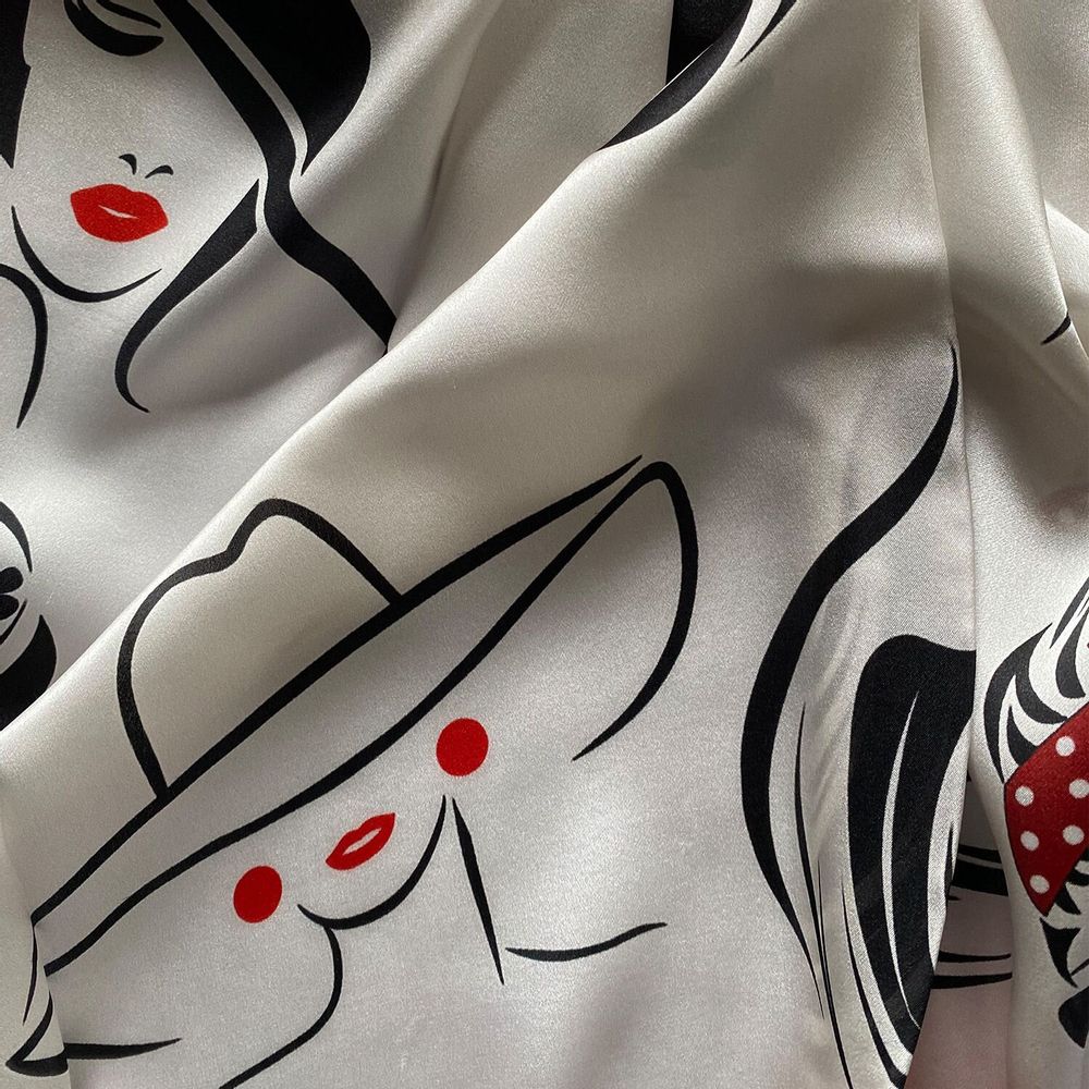 Scarves - Moods and Styles Scarf 70X70 CM - RALUFINEART