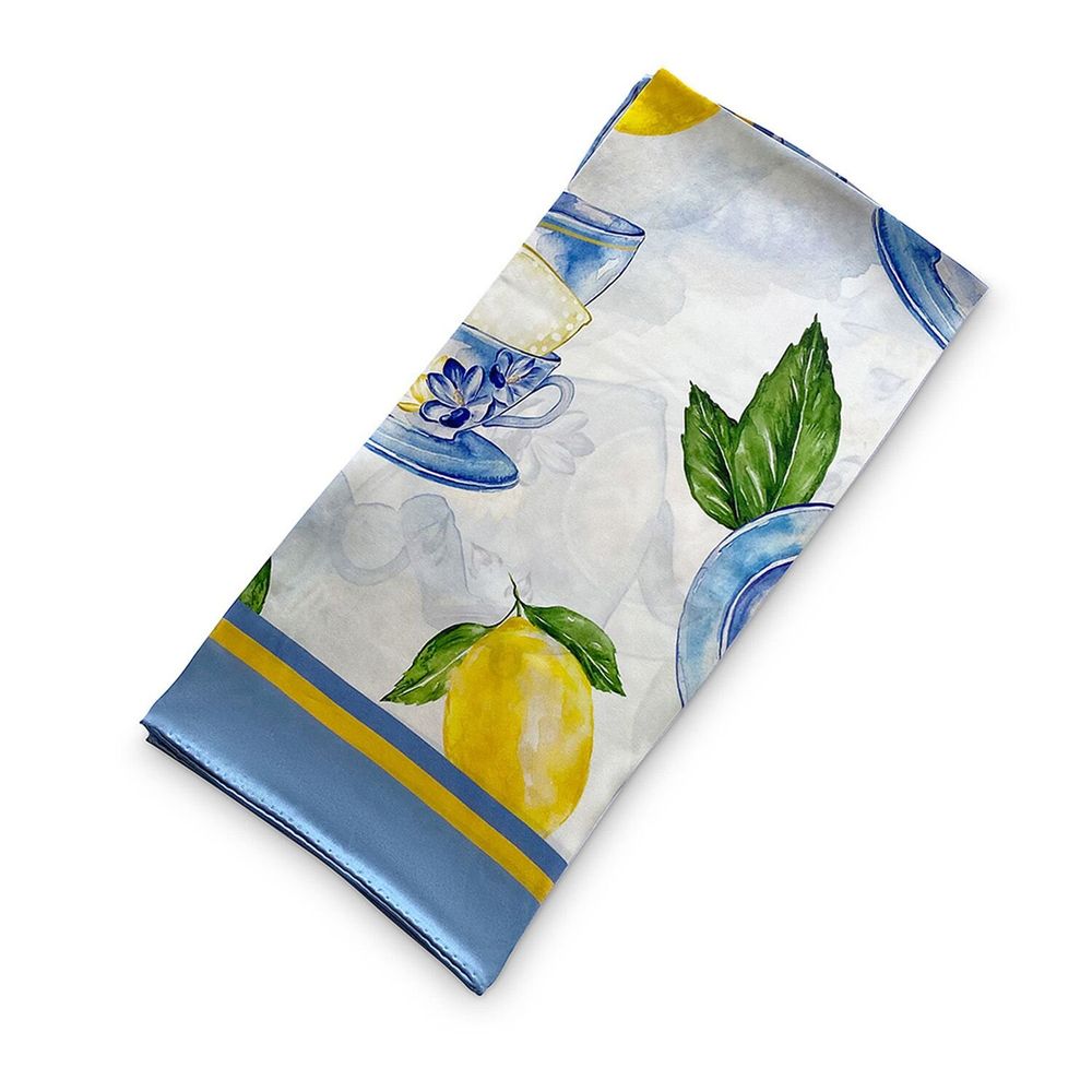 Foulards et écharpes - Écharpe Tea Time 70x70 cm - RALUFINEART