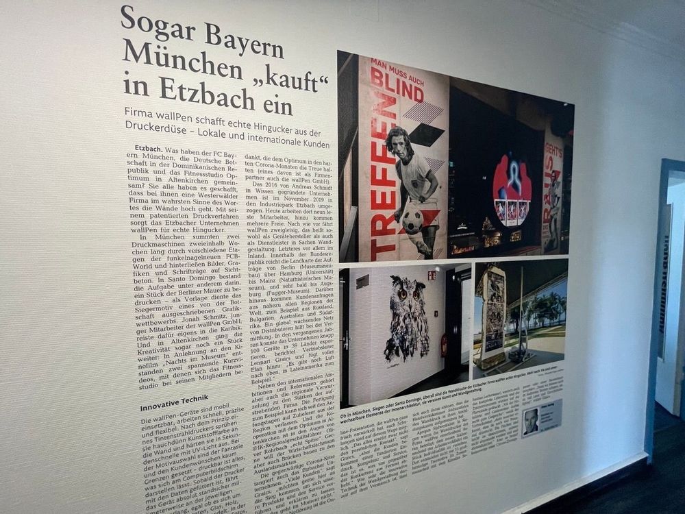 Aménagements pour bureau - Wallpen E2 - WALLPEN