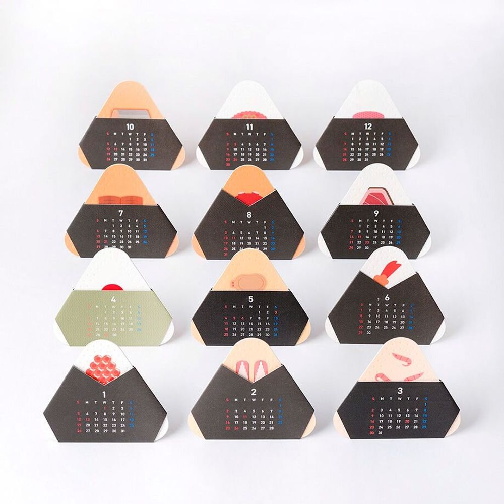 Cadeaux - TOKYO TSUKIJI ONIGIRI CALENDAR 2026 - ICHIKUDO