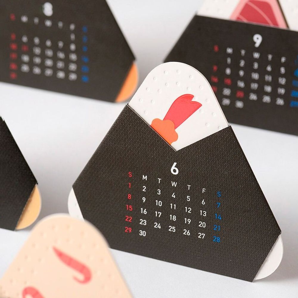 Cadeaux - TOKYO TSUKIJI ONIGIRI CALENDAR 2026 - ICHIKUDO