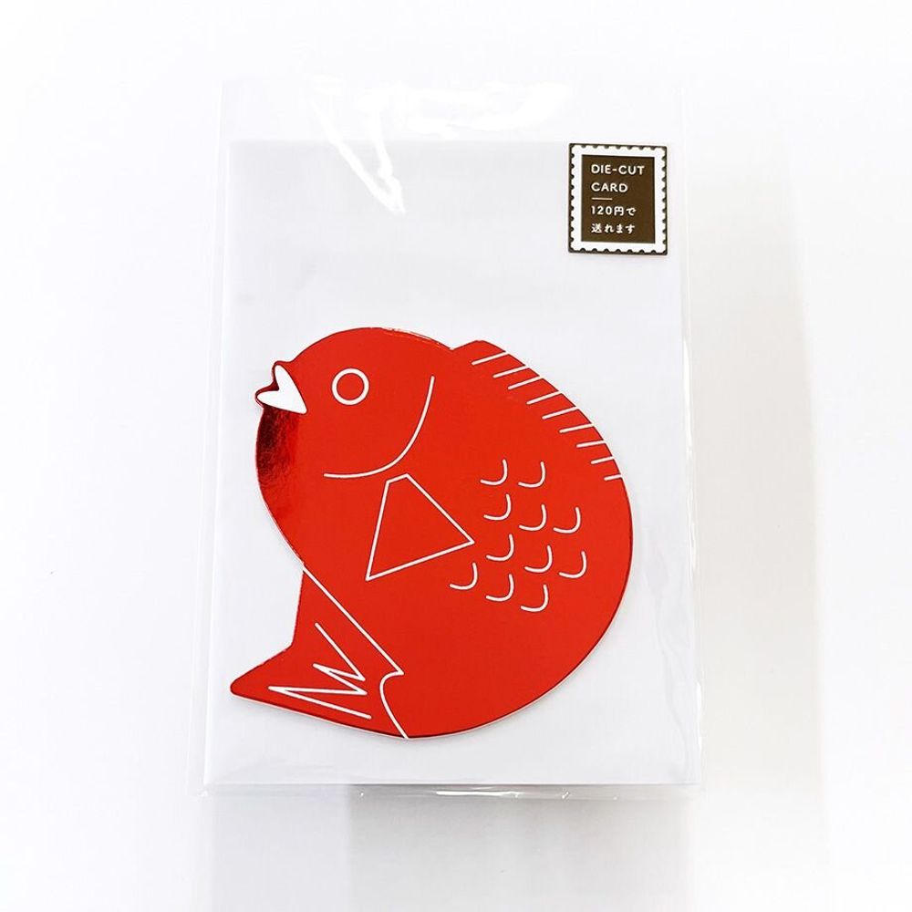 Carterie - 16 Die-cut cards New Year series（※Avec enveloppe） - ICHIKUDO