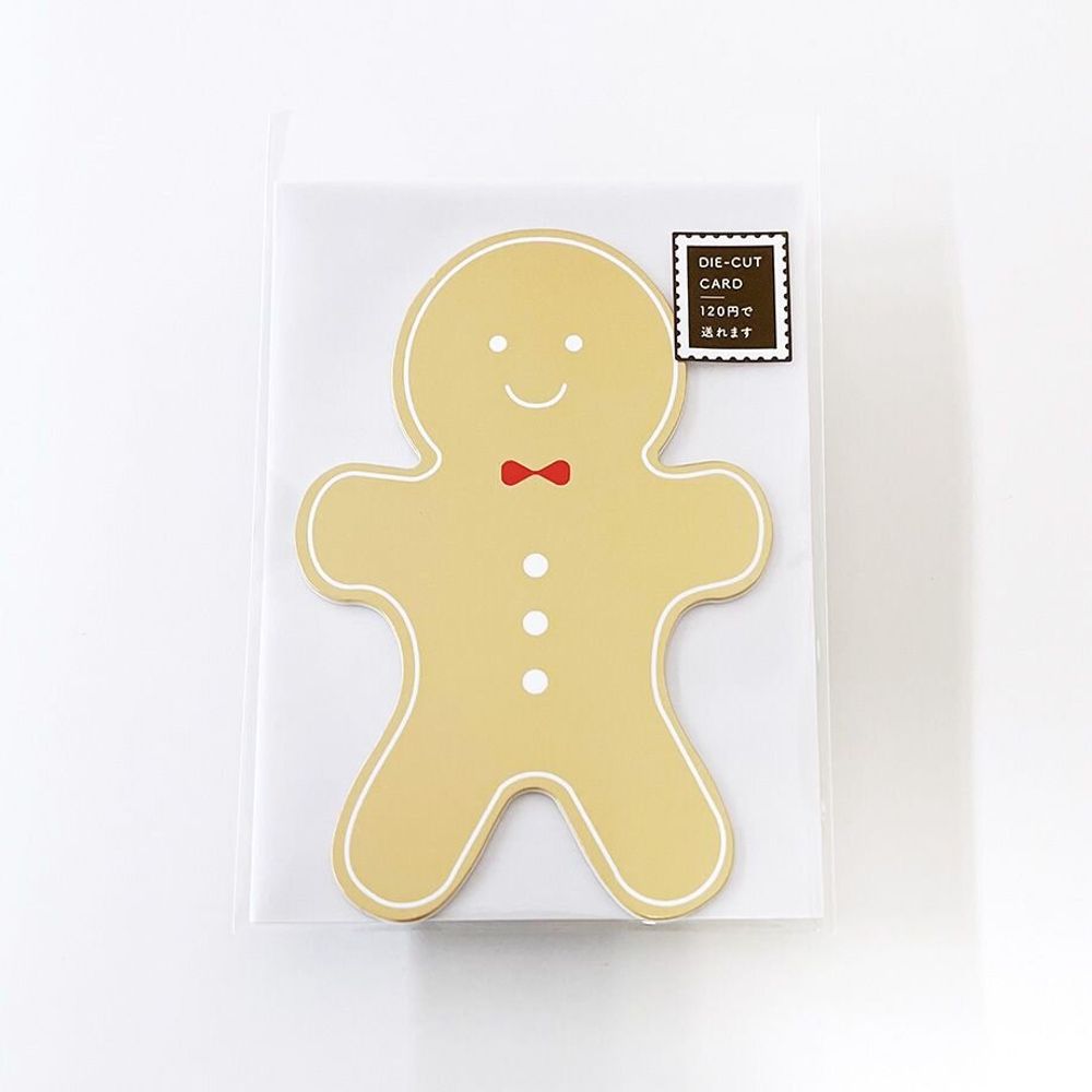 Carterie - Die-cut card Christmas series (※Avec enveloppe) - ICHIKUDO