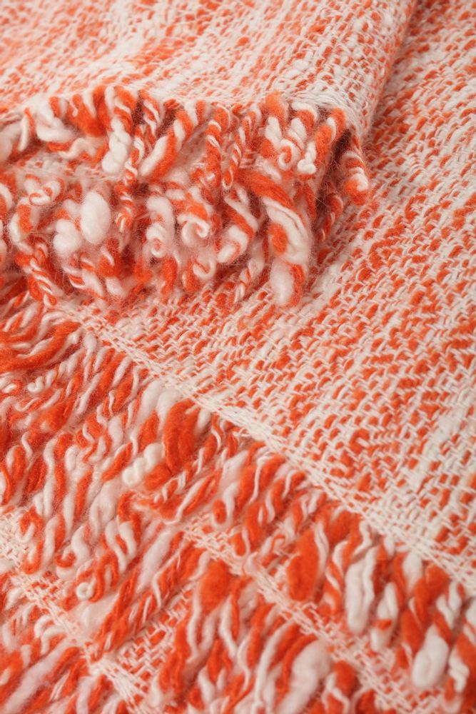 Plaids - Tibetan Cashmere Hand-Spun Pulu Dual-Tone Cape - SANDRIVER CASHMERE