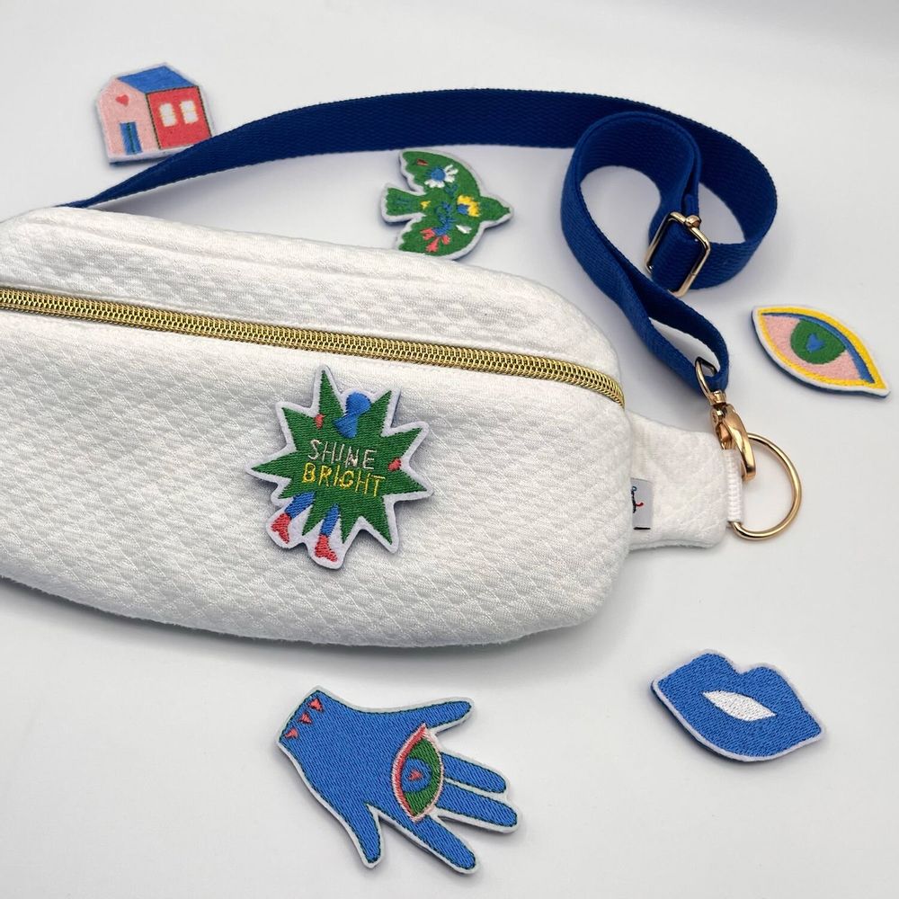 Sacs et cartables - Sac banane “Banana Patch” – Le compagnon à personnaliser - PETIT POIRIER