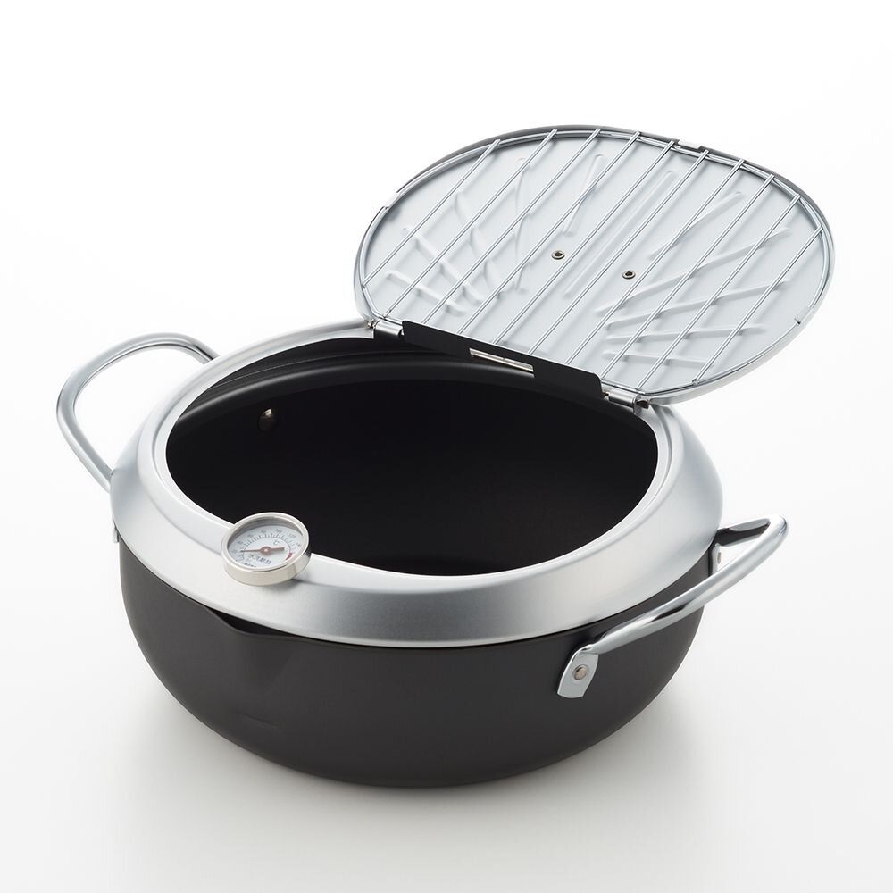 Kitchen utensils - GOGI 24cm tempura casserole/YOSHIKAWA - YOSHIKAWA