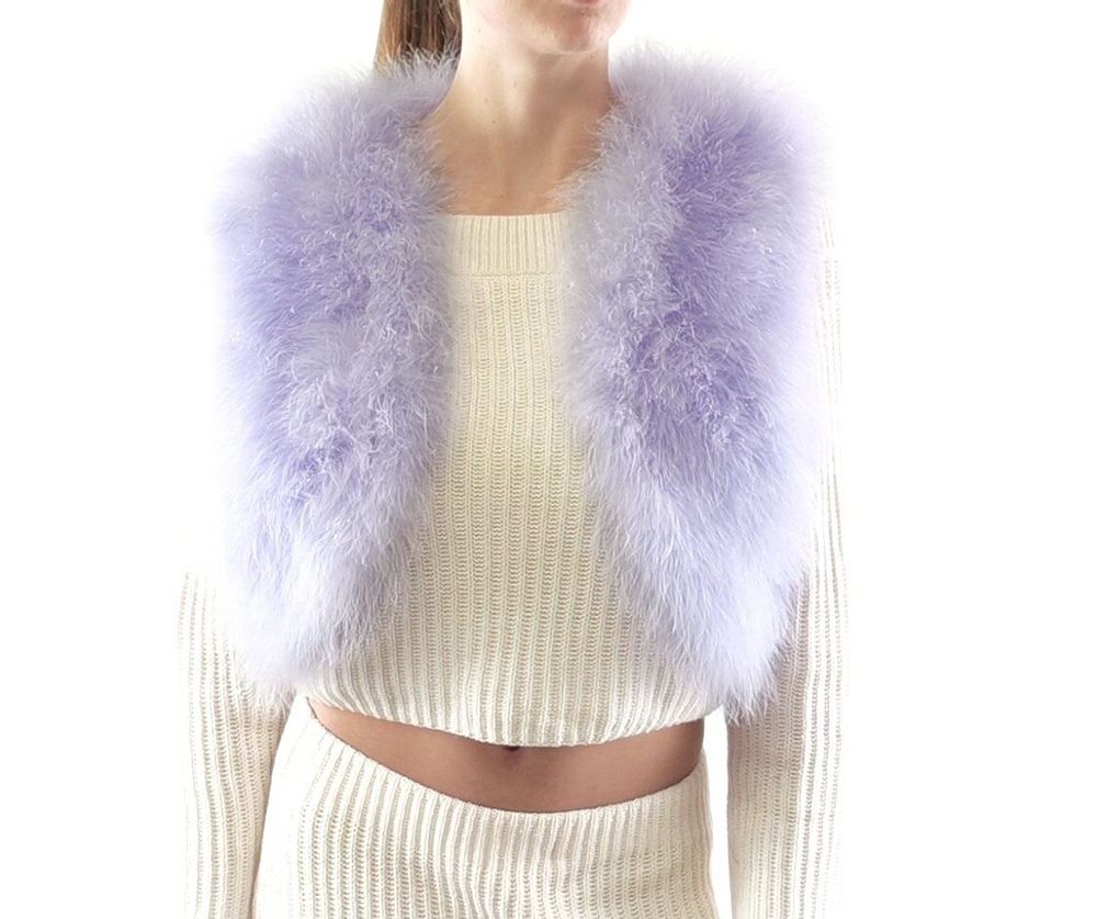 Prêt-à-porter - Gilet en plume soyeuse - MARCY PLUMASSIER - FEATHERS