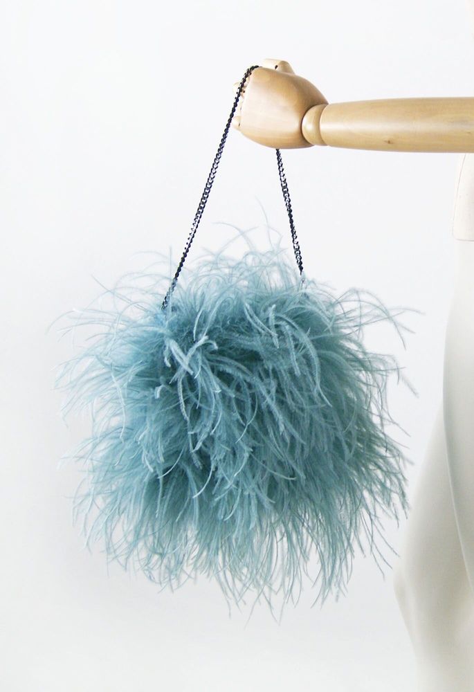 Sacs et cabas - Sac en plume d'autruche véritable - MARCY PLUMASSIER - FEATHERS