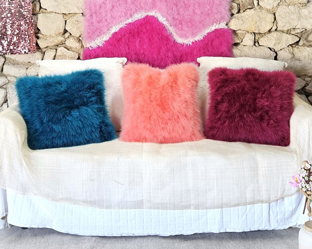 Coussins - Coussin en plume soyeuse - MARCY PLUMASSIER - FEATHERS