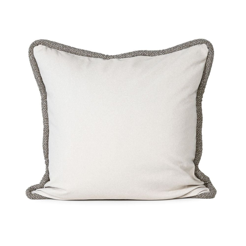 Fabric cushions - Cappuccino Felt Cushion - Part of the Dune Cushion Collection - DARCY & DUKE