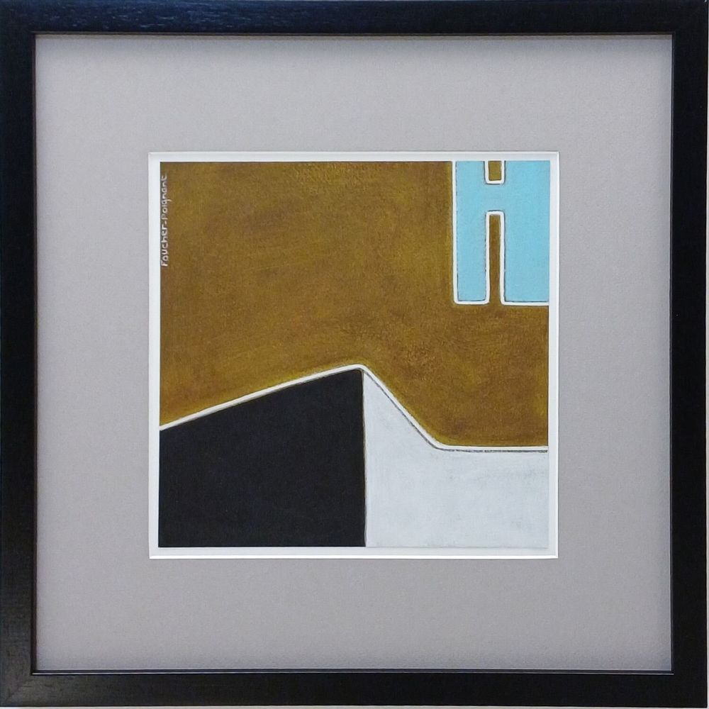 Tableaux - Peintures originales,  gravures avec gaufrage et dorure, - FOUCHER-POIGNANT