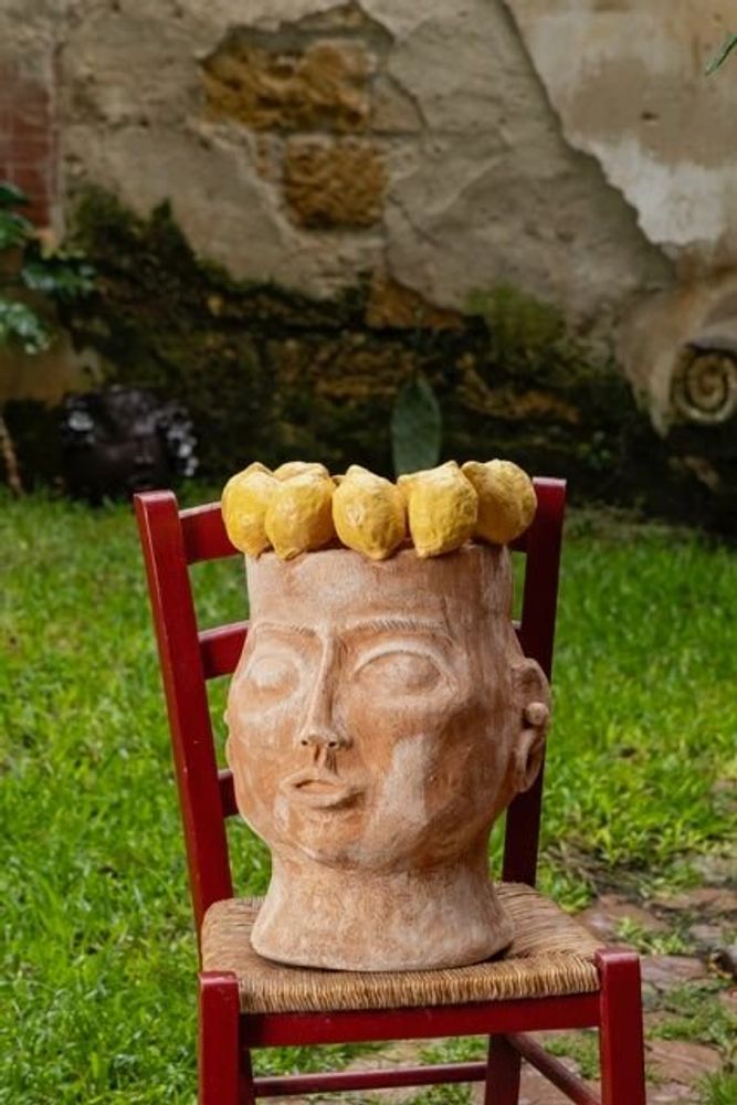 Flower pots - I GOLOSI TESTA GRANDE LIMONI - PATRIZIA ITALIANO