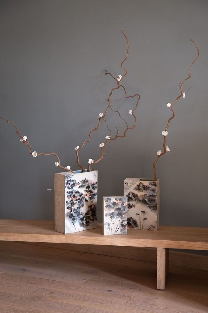 Ceramic - The Estampe vase - TERRES DE SONGES