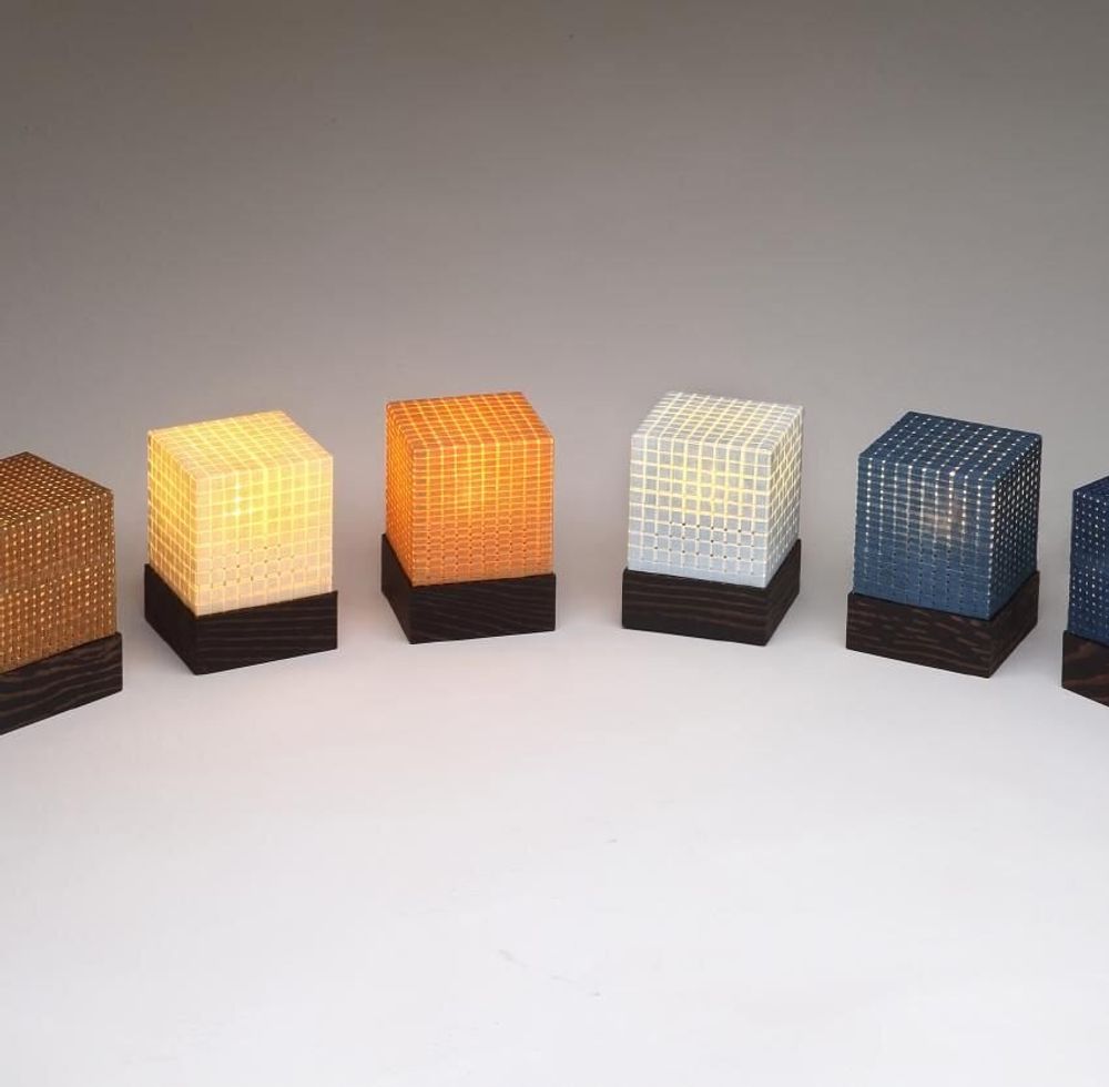 Gifts - [HONG HYUN-JEONG HANJI CRAFT STUDIO] Handcrafted Hanji Mood Light - KCDF