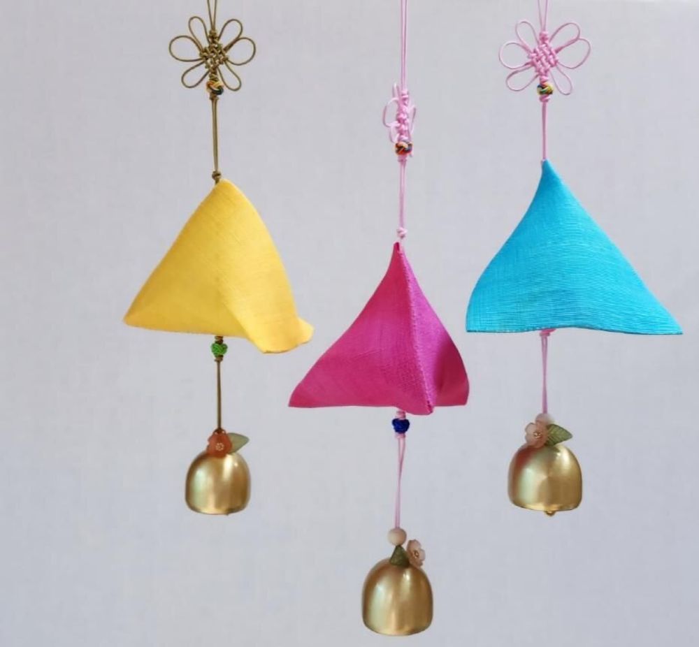 Gifts - [HONG HYUN-JEONG HANJI CRAFT STUDIO] Ramie Wind Bell - KCDF