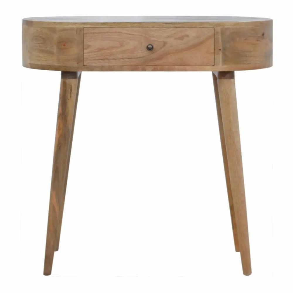 Consoles - Artisan Furniture Console Albion en Bois Massif, 1 Tiroir, Beige - ARTISAN FURNITURE