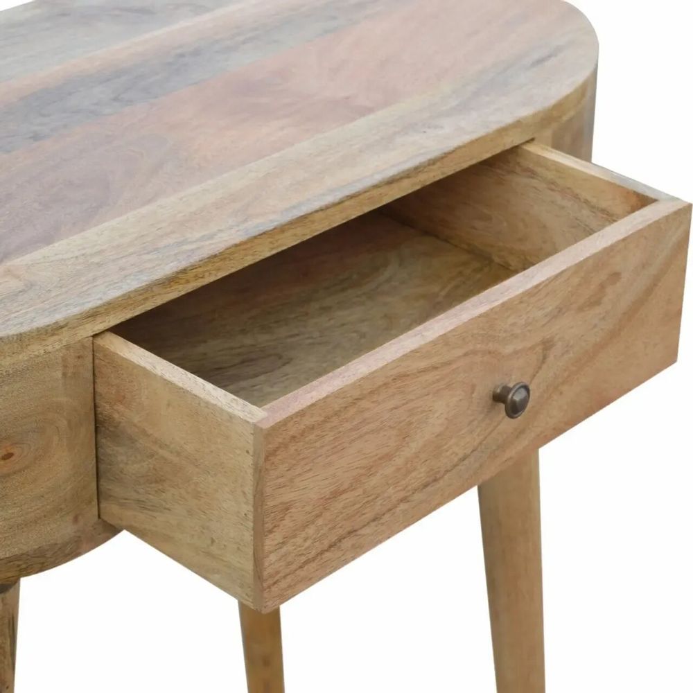 Consoles - Artisan Furniture Console Albion en Bois Massif, 1 Tiroir, Beige - ARTISAN FURNITURE