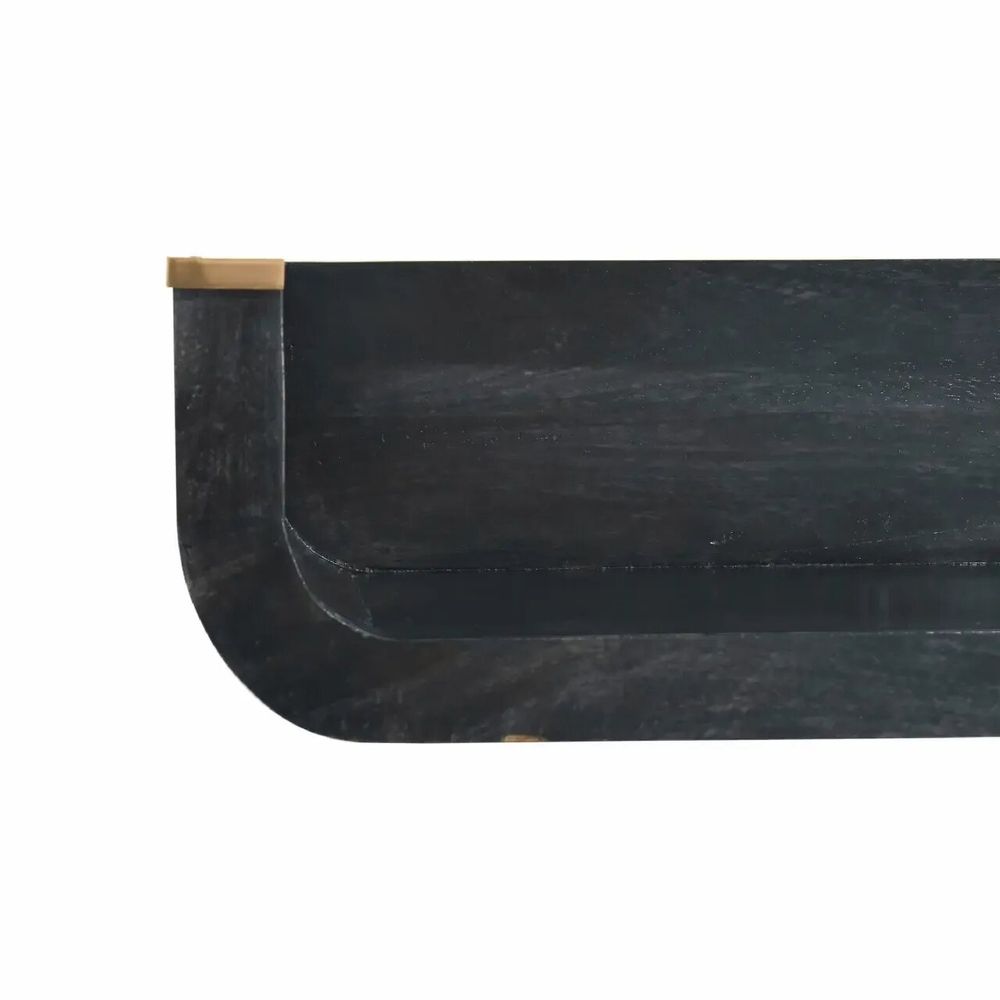 Consoles - Artisan Furniture Console Murale Indira, Fente Ouverte, Ash Black - ARTISAN FURNITURE