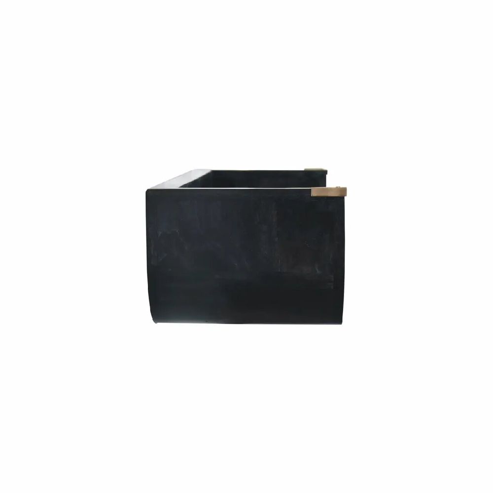 Consoles - Artisan Furniture Console Murale Indira, Fente Ouverte, Ash Black - ARTISAN FURNITURE