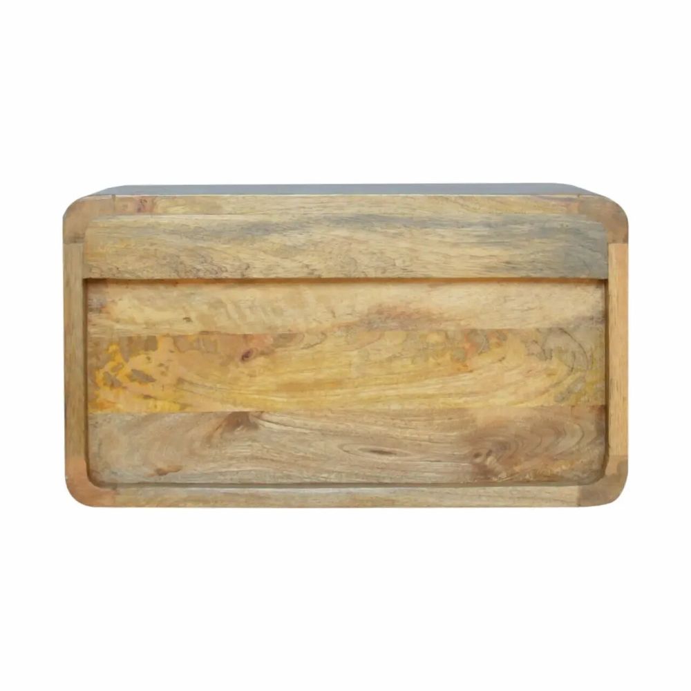 Tables de nuit - Artisan Furniture en bois massif Chêne clair 2 Tiroir Suspendu Table de chevet, 2 Tiroirs, Marron - ARTISAN FURNITURE