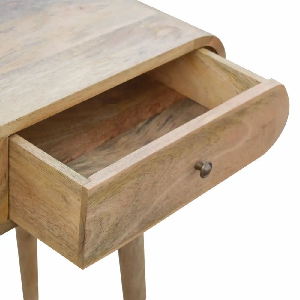 Consoles - Artisan Furniture en bois massif Londres Console, 2 Tiroirs, Beige - ARTISAN FURNITURE