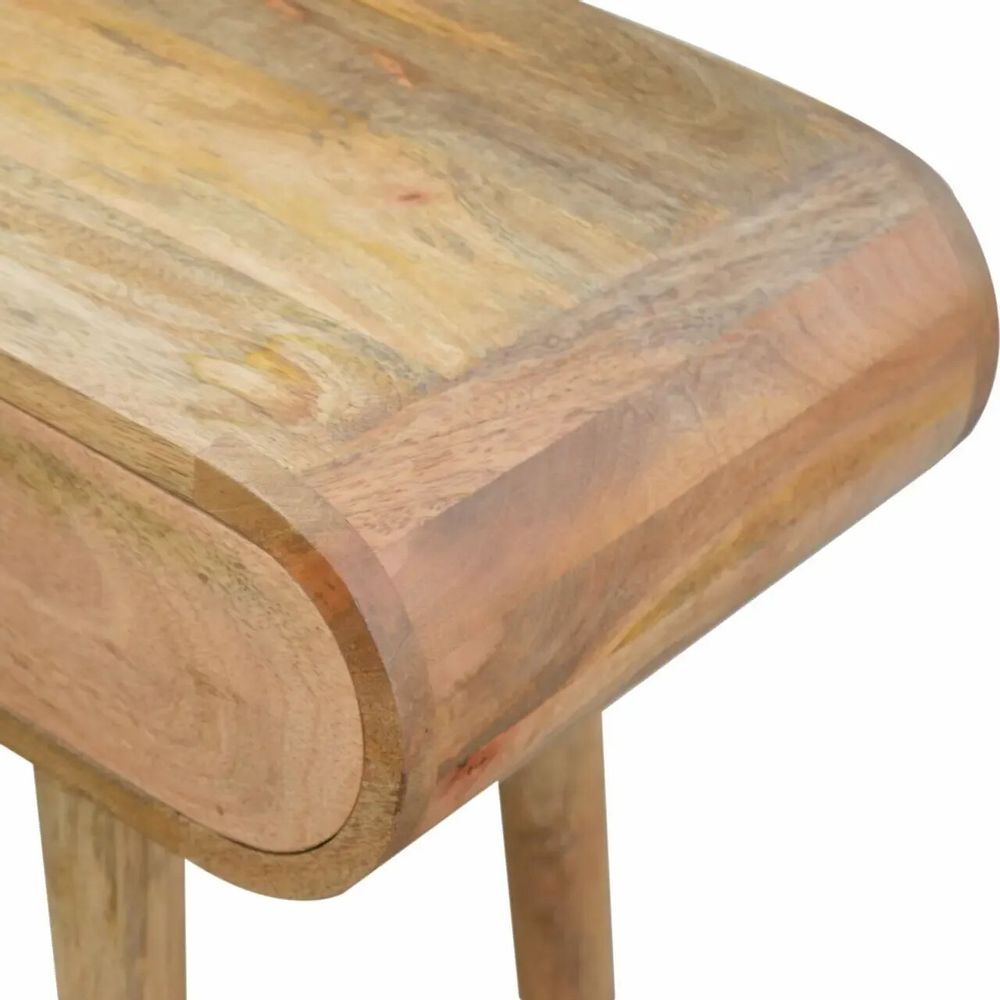 Consoles - Artisan Furniture en bois massif Londres Console, 2 Tiroirs, Beige - ARTISAN FURNITURE