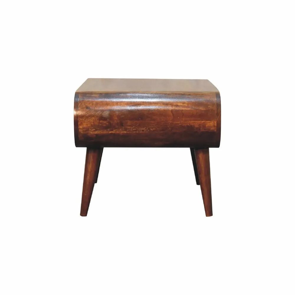 Tables basses - Artisan Furniture en bois massif Ouvert Commodenut Table basse, Niche ouverte, Marron Foncé - ARTISAN FURNITURE