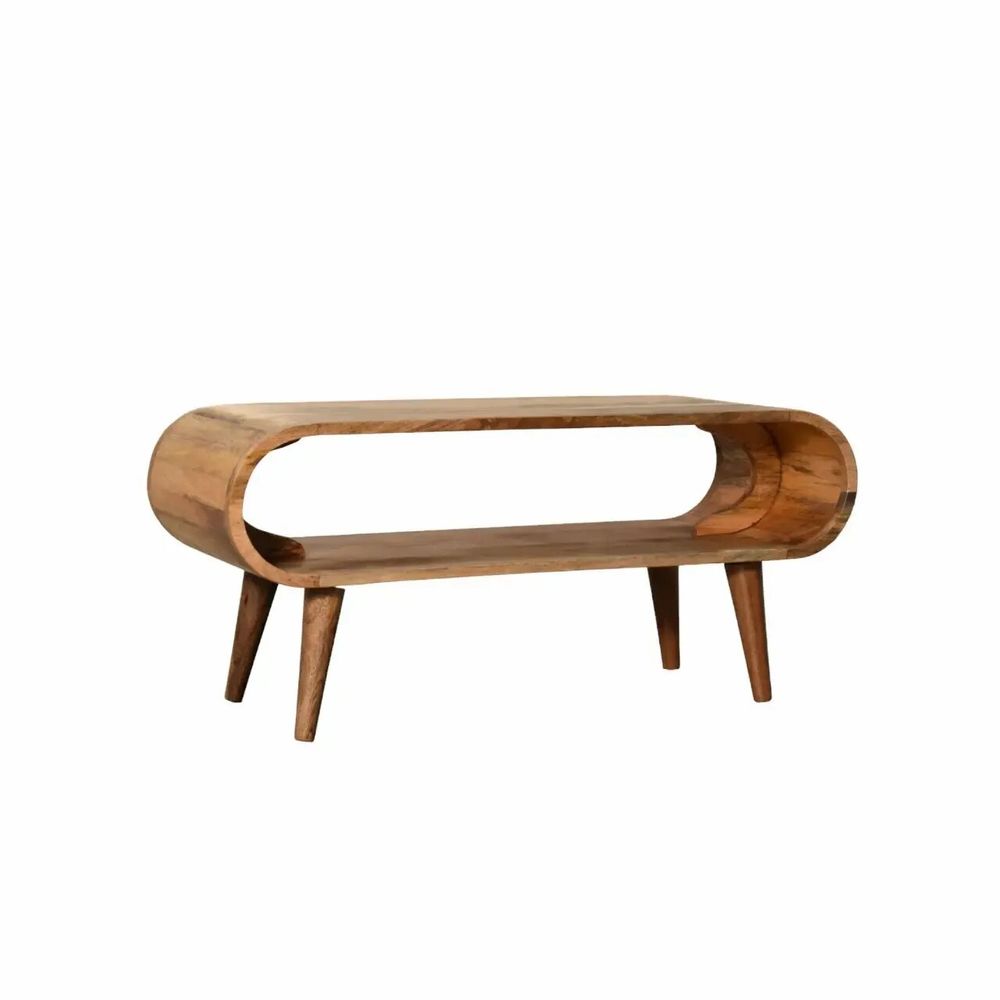 Tables basses - Artisan Furniture Table Basse Amaya Style Nordique Chêne Clair, Fente Ouverte, Beige - ARTISAN FURNITURE