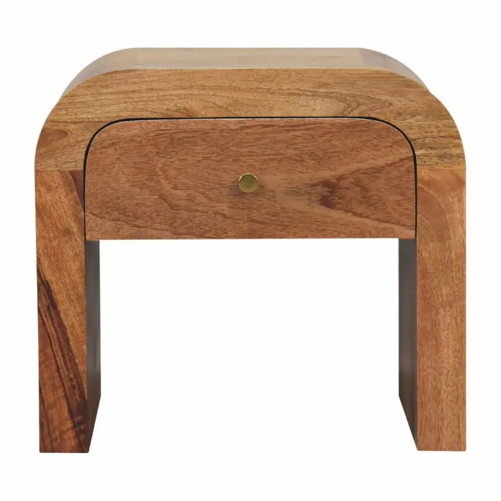 Tables de nuit - Artisan Furniture Table de Nuit Darcy, 1 Tiroir, Marron Clair - ARTISAN FURNITURE