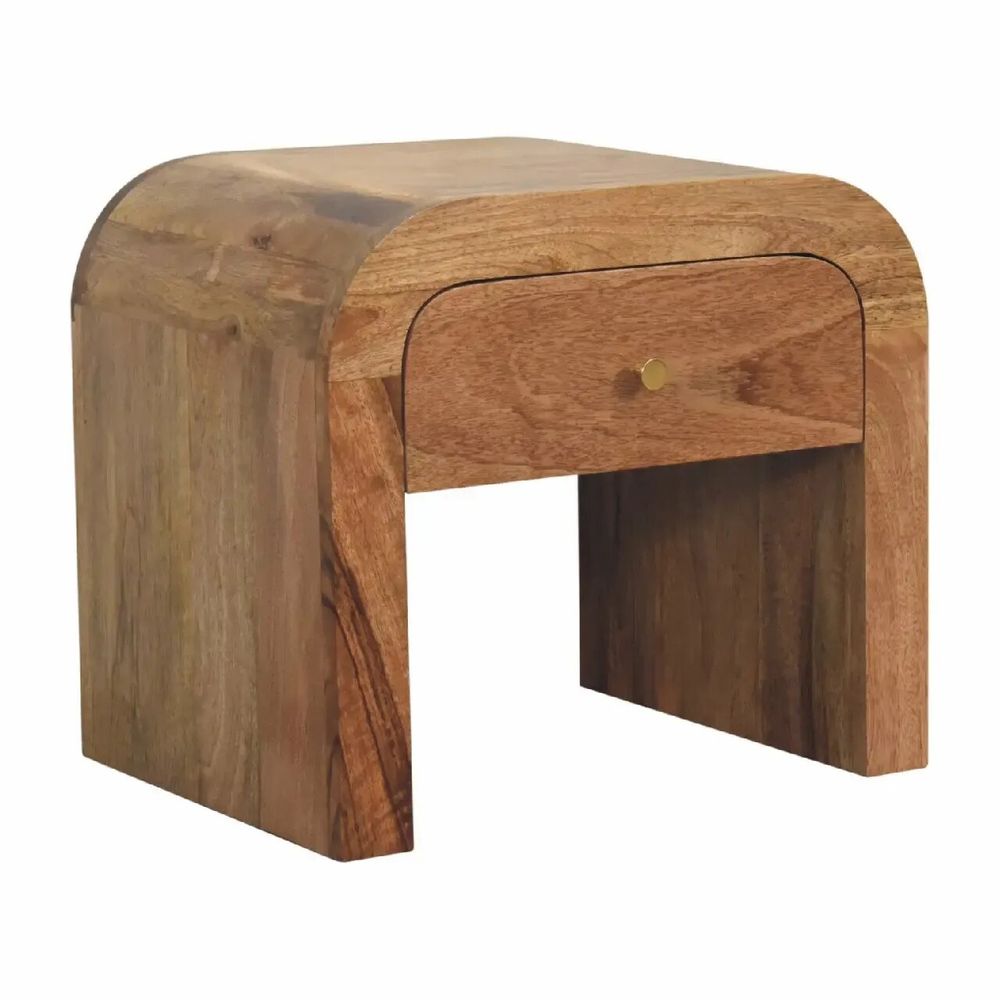 Tables de nuit - Artisan Furniture Table de Nuit Darcy, 1 Tiroir, Marron Clair - ARTISAN FURNITURE