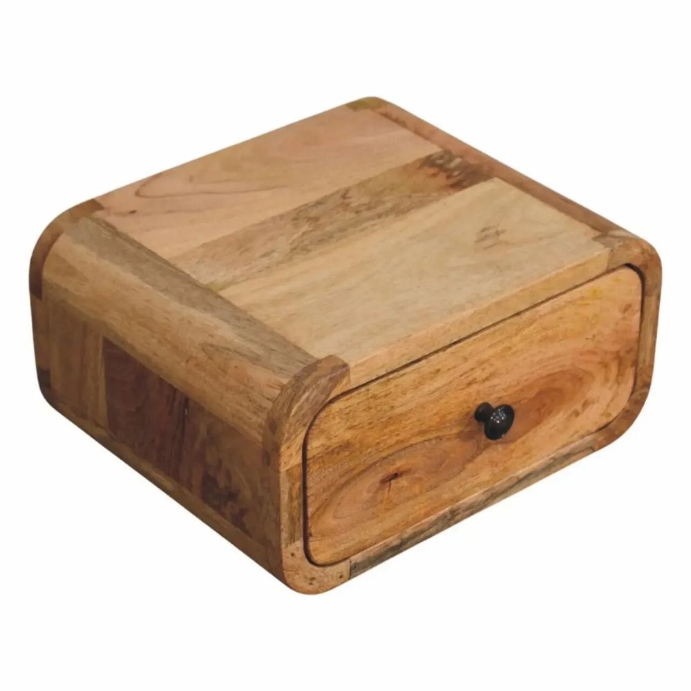 Tables de nuit - Artisan Furniture Table de Nuit Murale Avora Mini Oak-ish, 1 Tiroir, Marron - ARTISAN FURNITURE