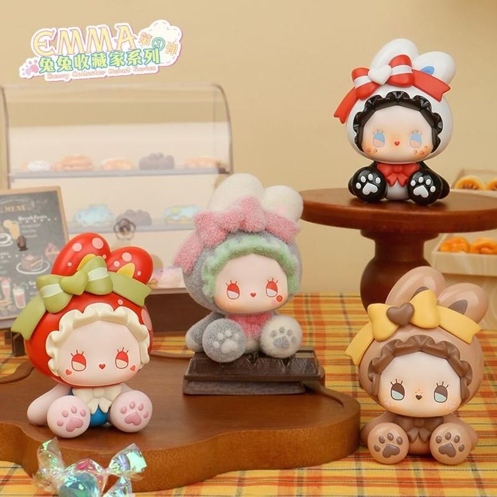 Sculptures, statuettes and miniatures - EMMA BUNNY COLLECTOR SERIES VOLUME 1 SURPRISE BOX - TOYBOX DISTRIBUTION