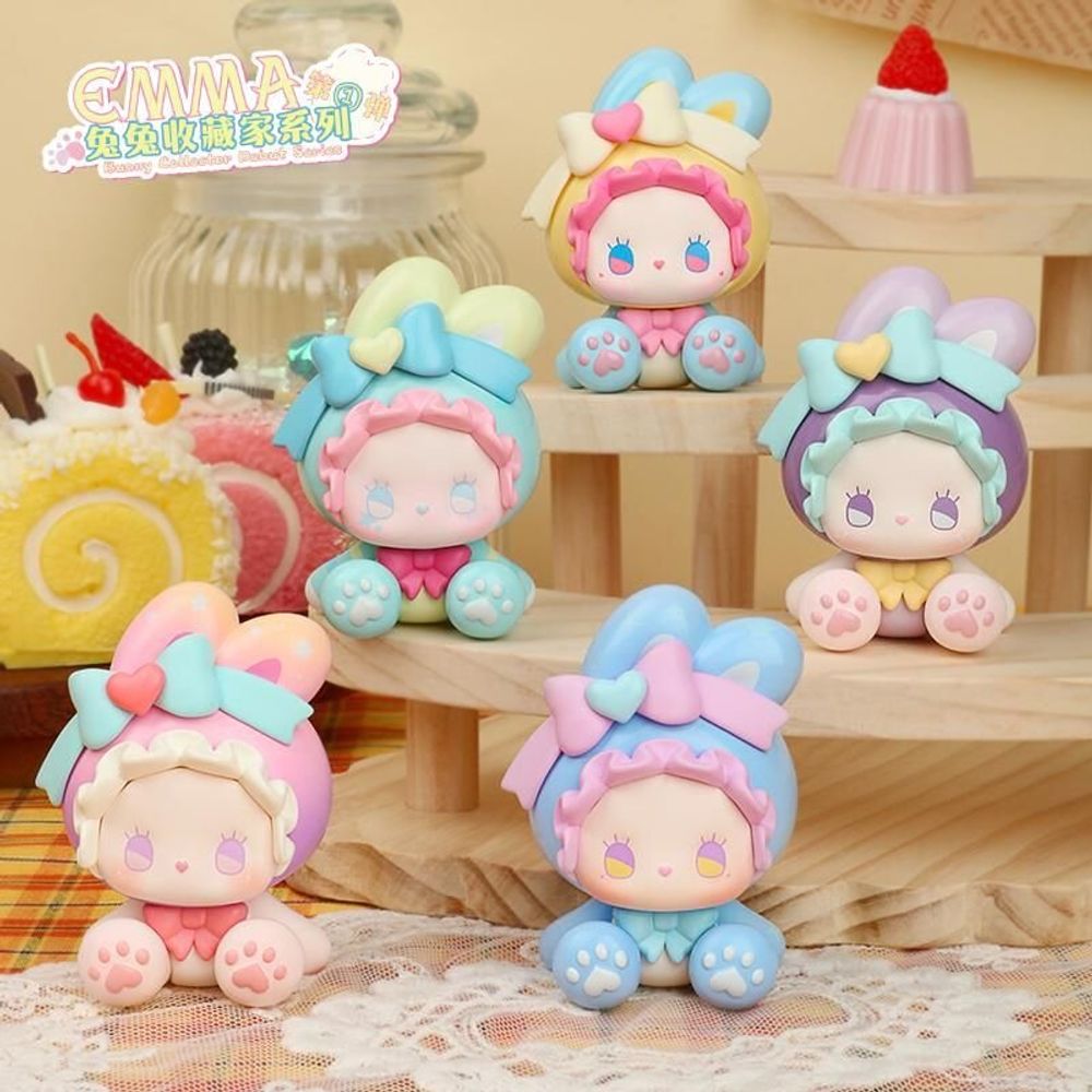 Sculptures, statuettes and miniatures - EMMA BUNNY COLLECTOR SERIES VOLUME 1 SURPRISE BOX - TOYBOX DISTRIBUTION