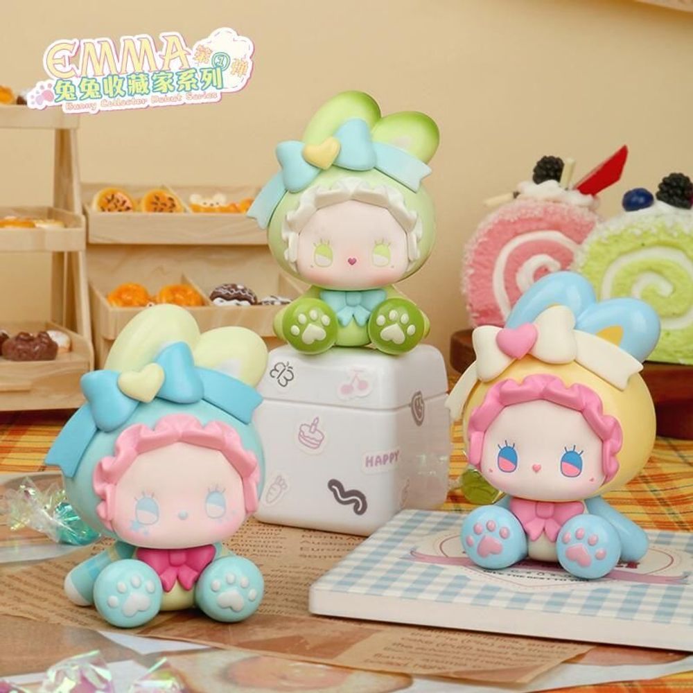Sculptures, statuettes and miniatures - EMMA BUNNY COLLECTOR SERIES VOLUME 1 SURPRISE BOX - TOYBOX DISTRIBUTION