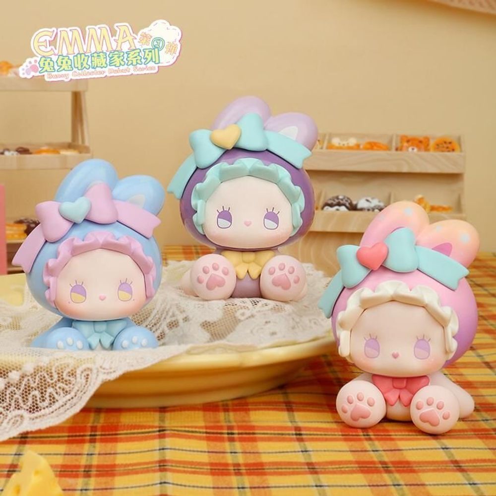 Sculptures, statuettes and miniatures - EMMA BUNNY COLLECTOR SERIES VOLUME 1 SURPRISE BOX - TOYBOX DISTRIBUTION