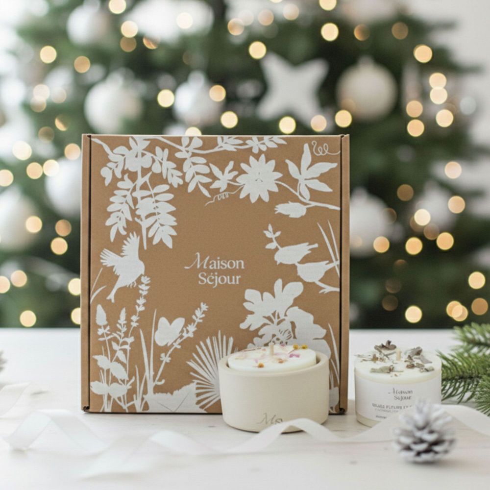 Décorations florales - Coffret Essentiel - Fleur d'oranger / Frangipanier Jasmin - MAISON SÉJOUR