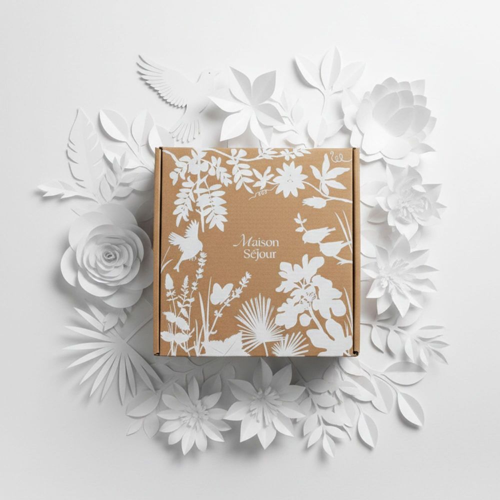 Décorations florales - Coffret Essentiel - Fleur d'oranger / Frangipanier Jasmin - MAISON SÉJOUR