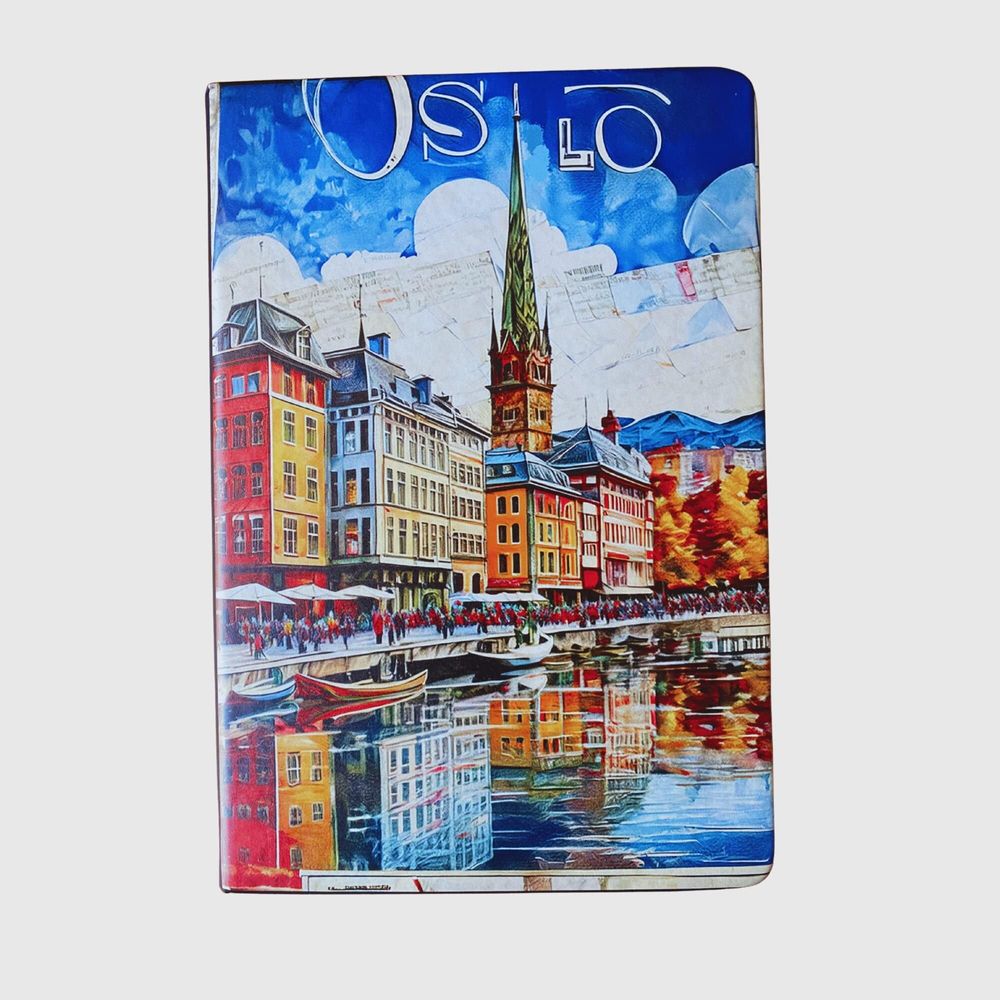 Papeterie bureau - Carnet / Journal Oslo A5 - VANTOUR