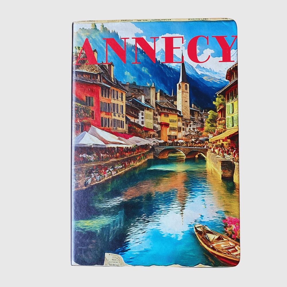 Papeterie bureau - Carnet/Journal Annecy A5 - EME CULTURE ART