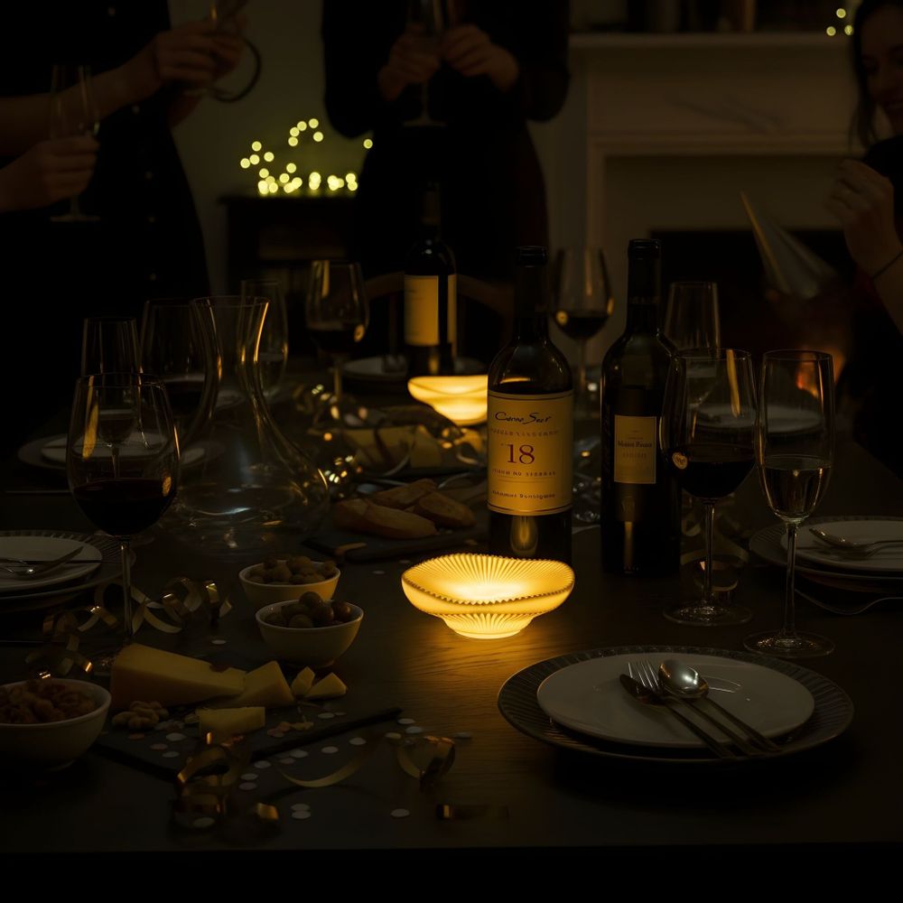 Lampes de table - Porte-encens lumineux en céramique - WOOSM