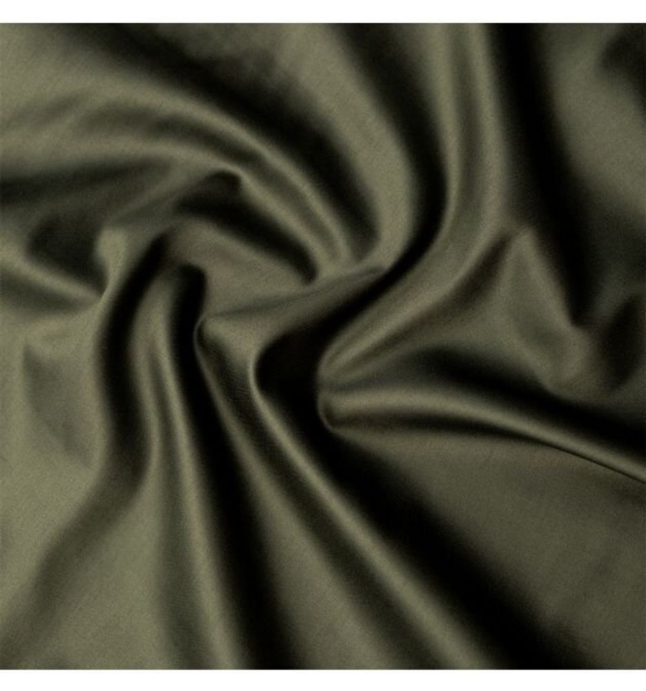 Bed linens - Sateen Fitted Sheet, 140x200x25, Hunter - DILIOS