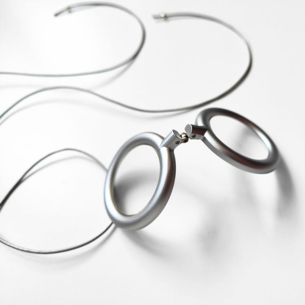 Jewelry - PENDANT-GLASSES LE CORBUSIER - FLIPPAN' LOOK