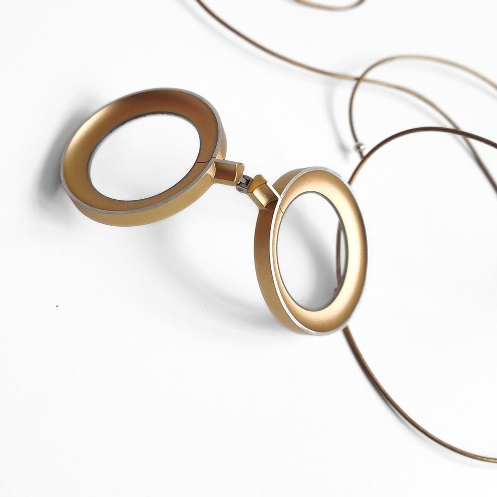 Glasses - GLASSES-NECKLACE TADAO ANDO - FLIPPAN' LOOK