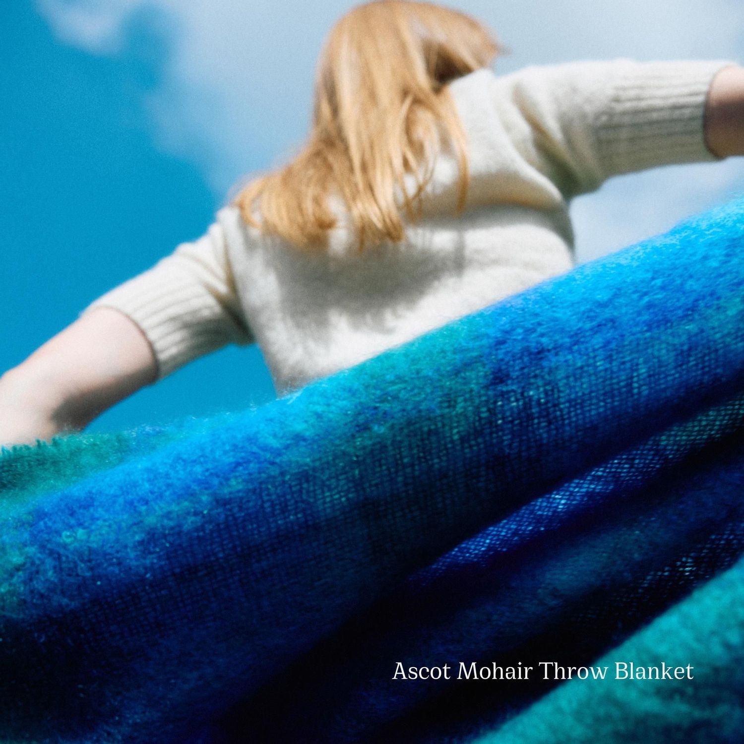 Ascot Mohair Throw Blanket Decorative objects CUSHENDALE Wool MOM