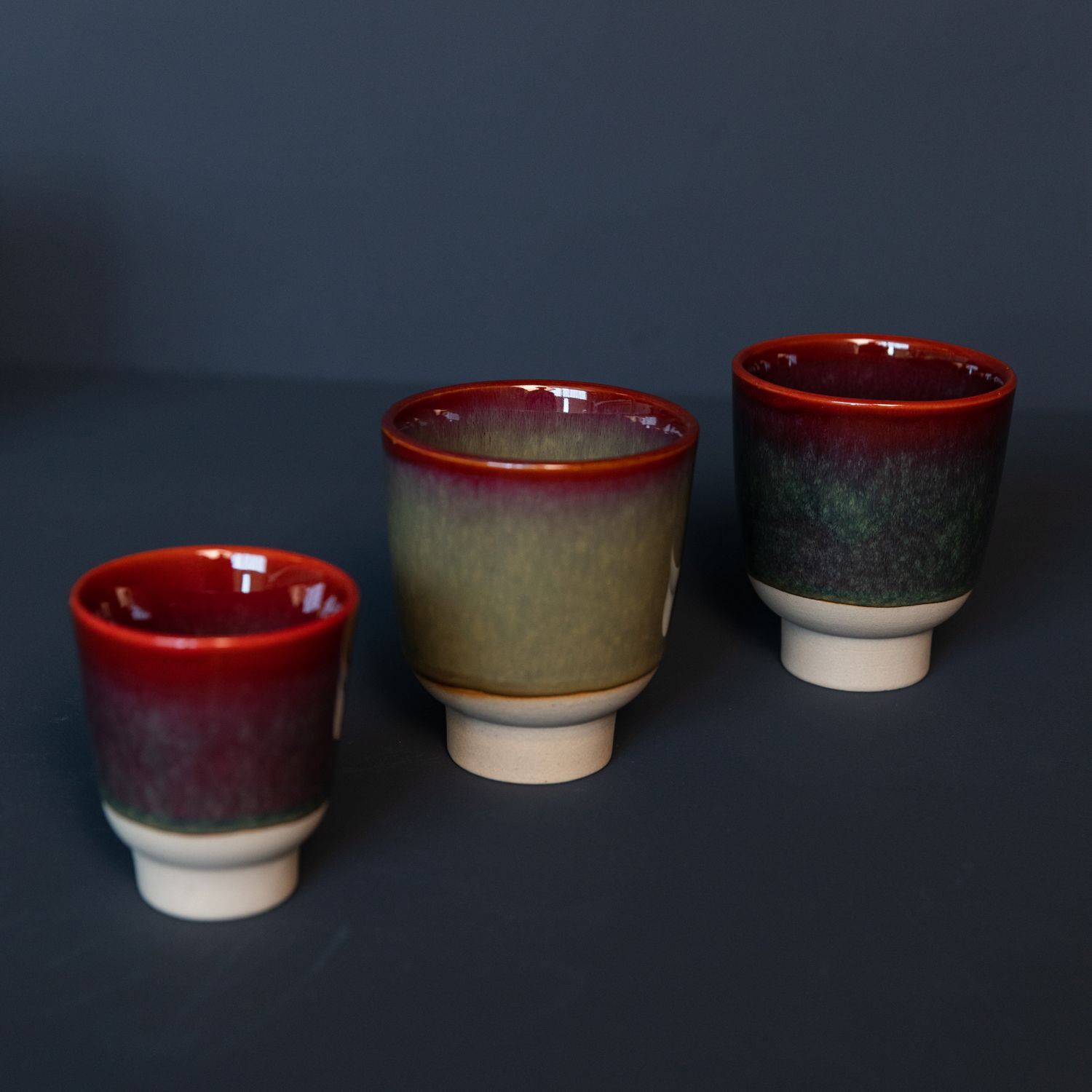 Rutunda Cup reactive glaze Mugs KINTA Ceramic MOM