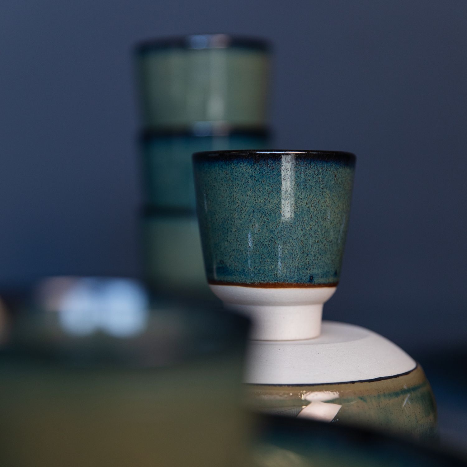 Rutunda Cup reactive glaze Mugs KINTA Ceramic MOM