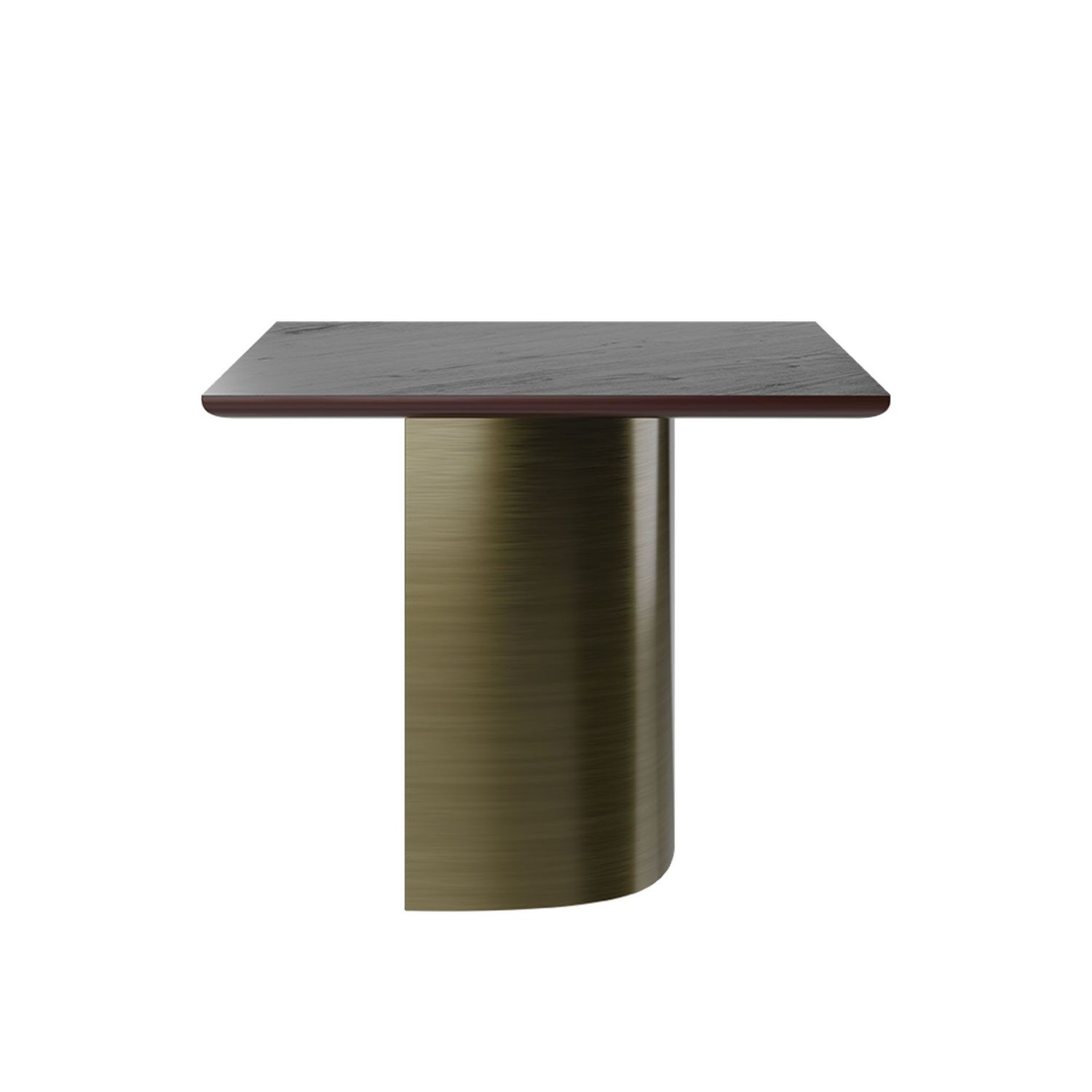Vermont Square Dining Table Dining Tables PORUS STUDIO Brass MOM