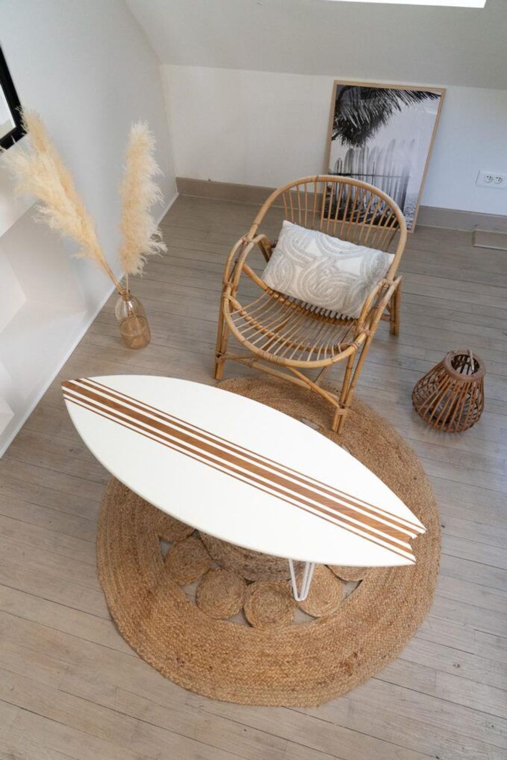 Coffee table Surfboard\" Saint Jean de Luz\ " Decorative objects LE