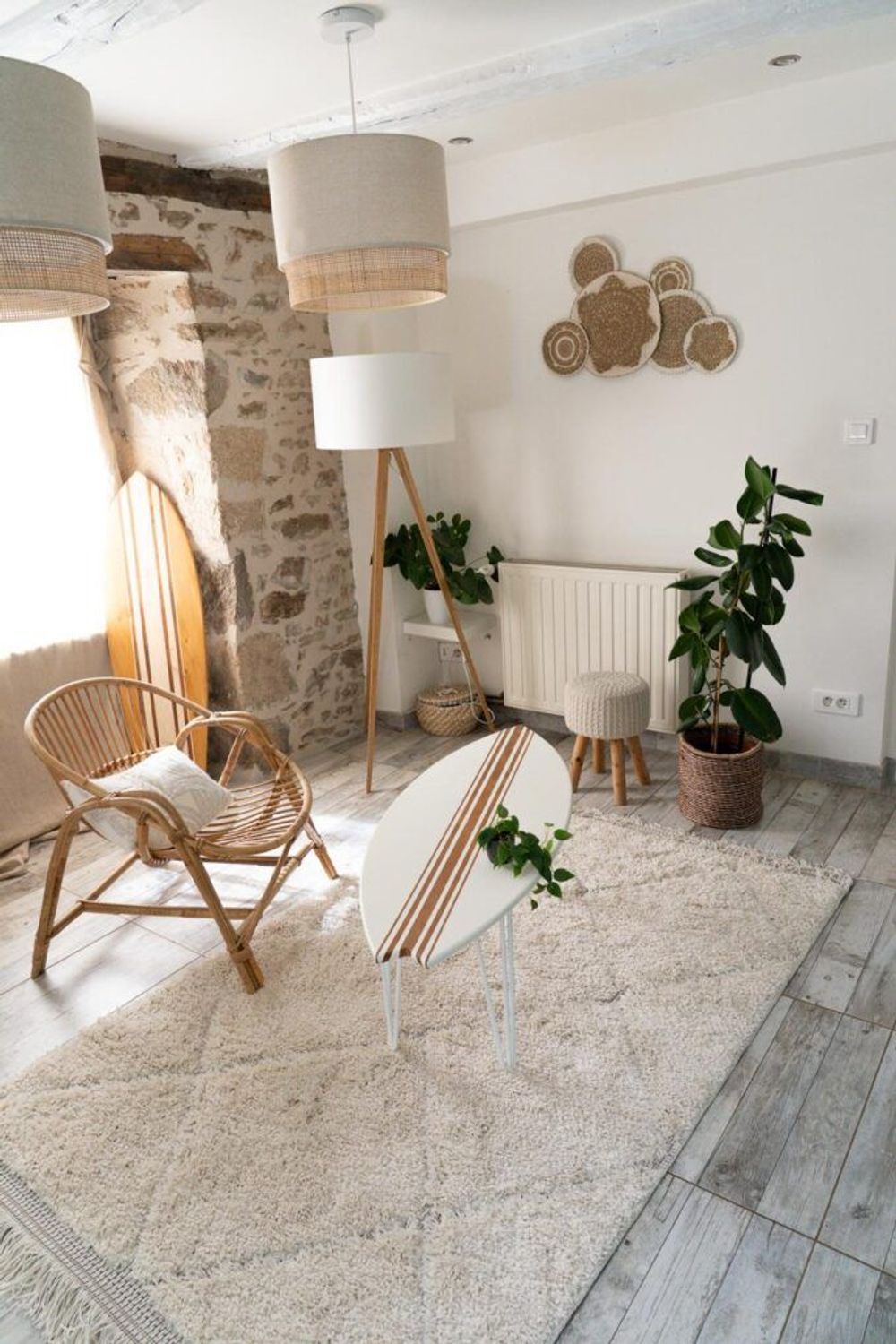 Coffee table Surfboard\" Saint Jean de Luz\ " Decorative objects LE