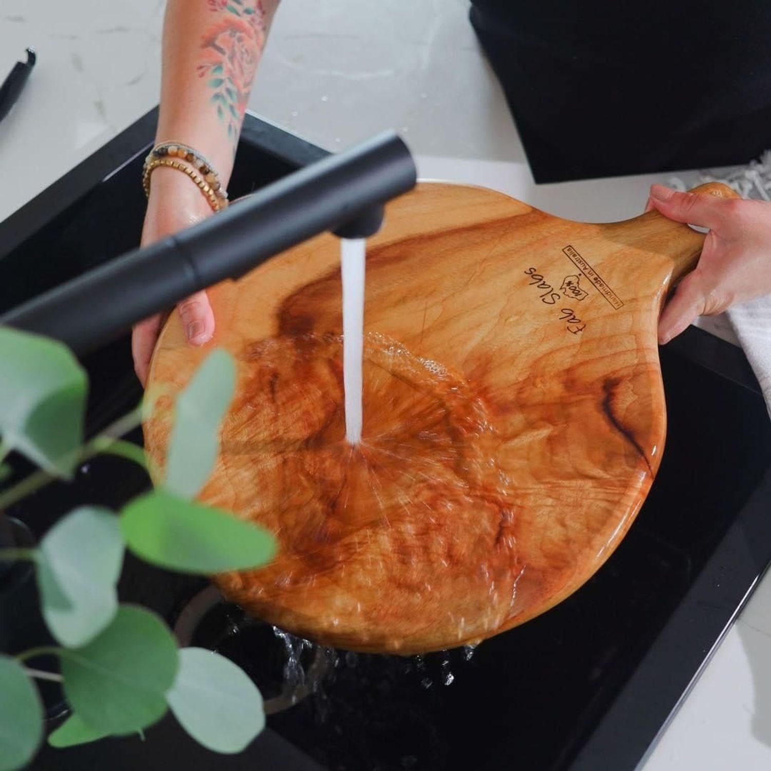 Australia Camphor Laurel Wooden Cutting Board/ Pizza Ustensiles de